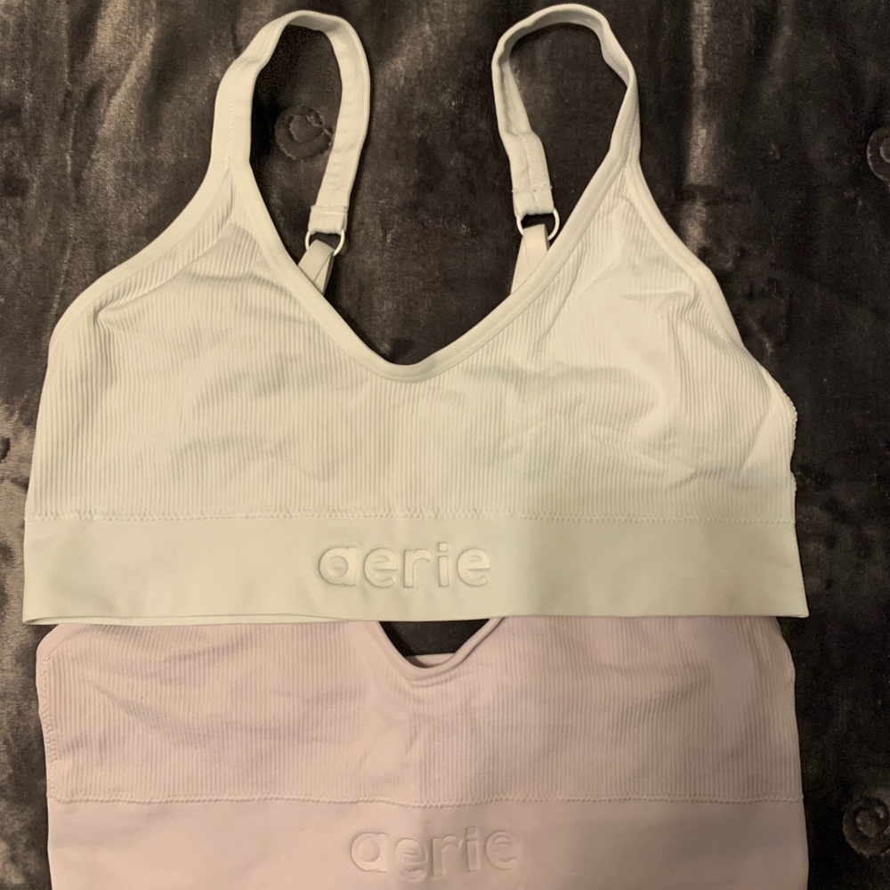 Set of 2 Aerie sport bras.